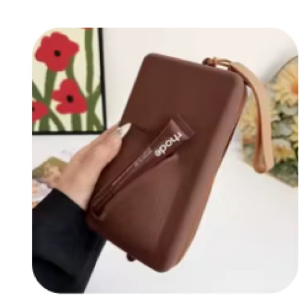 Brown phone bag